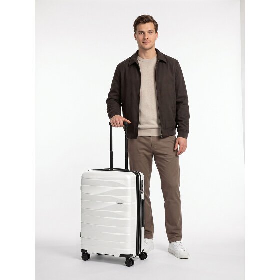 Bergpfeil Travel 4 Rollen Trolley M 66 cm mit Dehnfalte