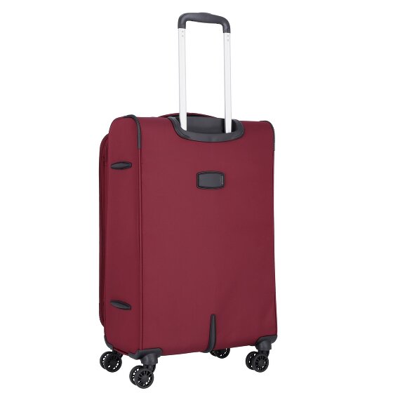 d&n Travel Line 9504 4 Rollen Trolley M 67 cm mit Dehnfalte