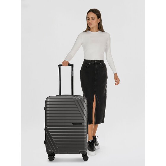 Cocoono Larnaka 4 Rollen Trolley 68 cm mit Dehnfalte