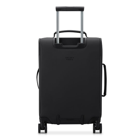 Delsey Paris Turenne Soft 4 Rollen Kabinentrolley 55 cm mit Dehnfalte