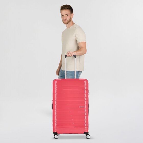 American Tourister Flashline Pop 4 Rollen Trolley XL 78 cm mit Dehnfalte