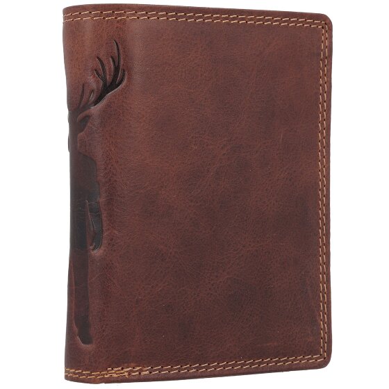 Jack Kinsky Monterey Geldbörse RFID Schutz Leder 9.5 cm