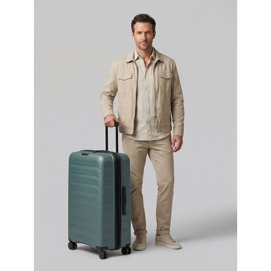 d&n Toronto 4 Rollen Trolley L 75 cm mit Dehnfalte