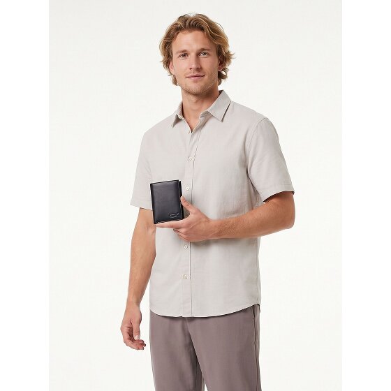oxmox Leather Geldbörse RFID Schutz Leder 13 cm