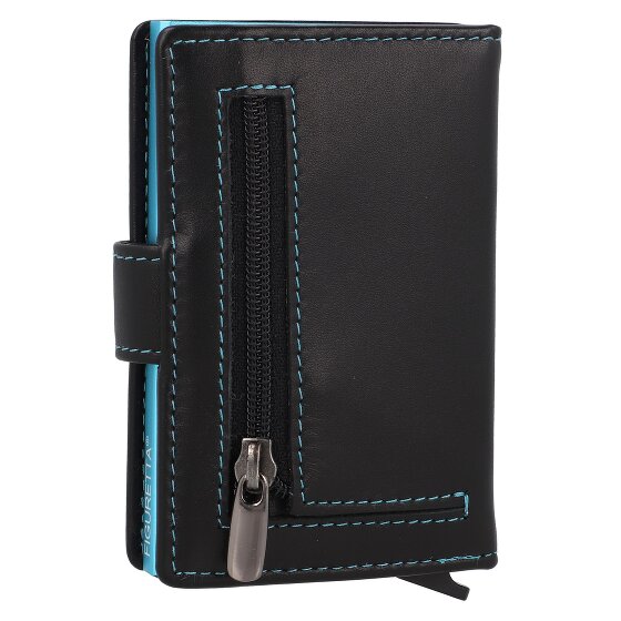 Greenburry Nappa Kreditkartenetui RFID Schutz Leder 7 cm