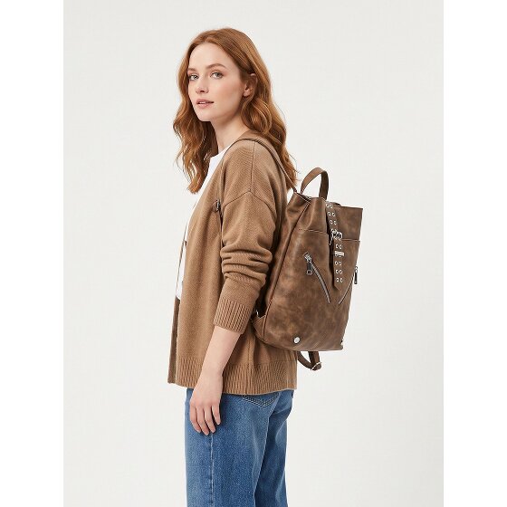 Desigual Valentine Camel City Rucksack 30 cm