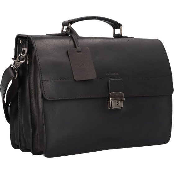Burkely Vintage Dean Aktentasche Leder 38 cm