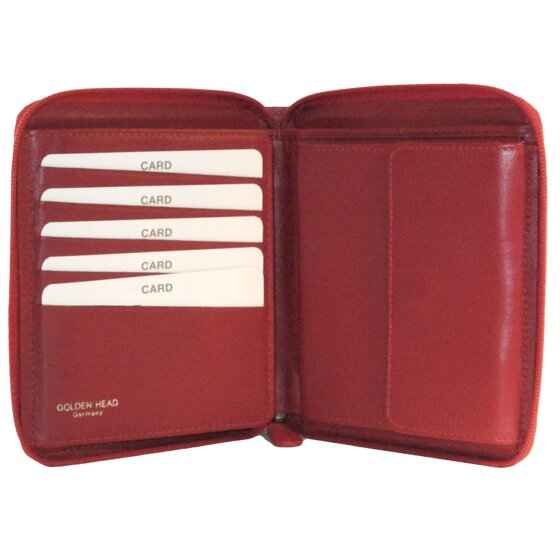 Golden Head Polo Geldbörse RFID Leder 10,5 cm