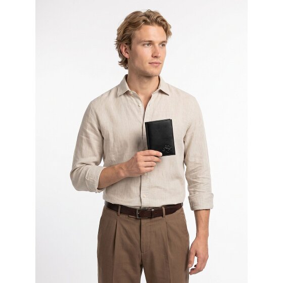 oxmox Leather Geldbörse RFID Schutz Leder 13 cm