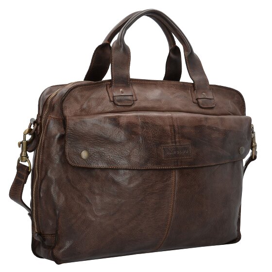Harold's Saddle Aktentasche Leder 41 cm Laptopfach