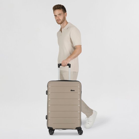 d&n Travel Line 4100 4 Rollen Trolley M 64 cm