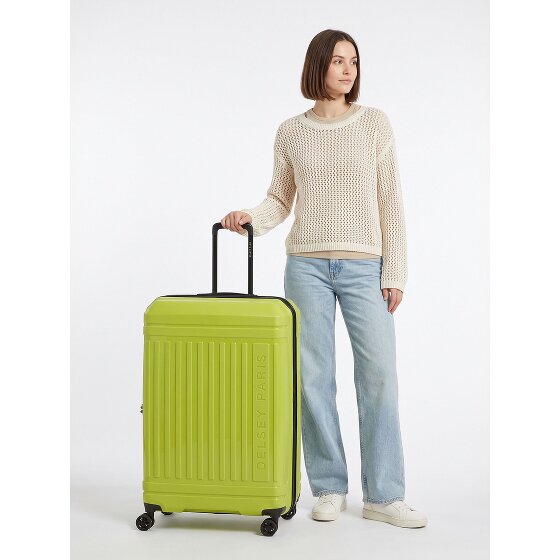 Delsey Paris Lutece Se 4 Rollen Trolley 75 cm mit Dehnfalte