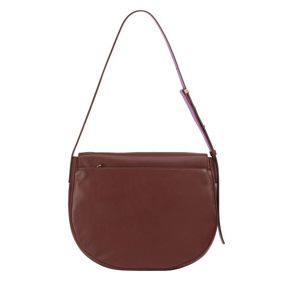 DuDu Formentera Schultertasche Leder 34 cm