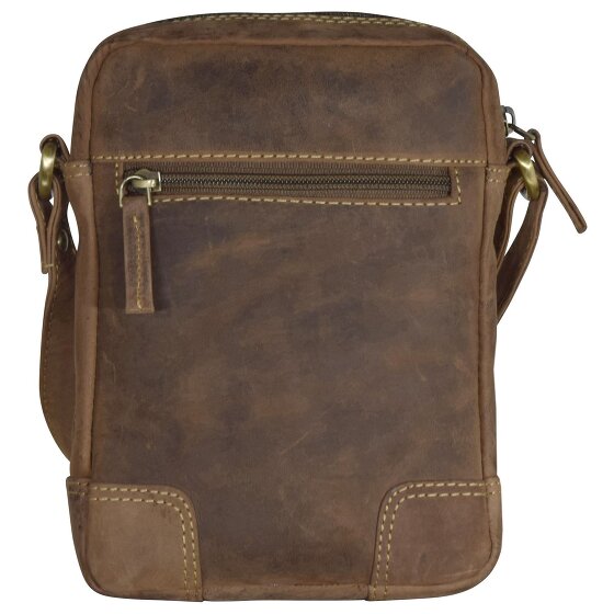 Greenburry Vintage Umhängetasche Leder 18 cm
