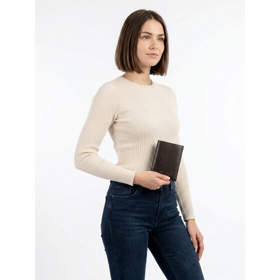 oxmox Leather Geldbörse RFID Schutz Leder 10 cm