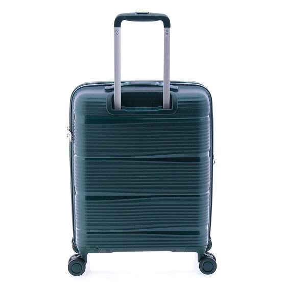 Gladiator 0800 4 Rollen Kabinentrolley 55 cm mit Dehnfalte