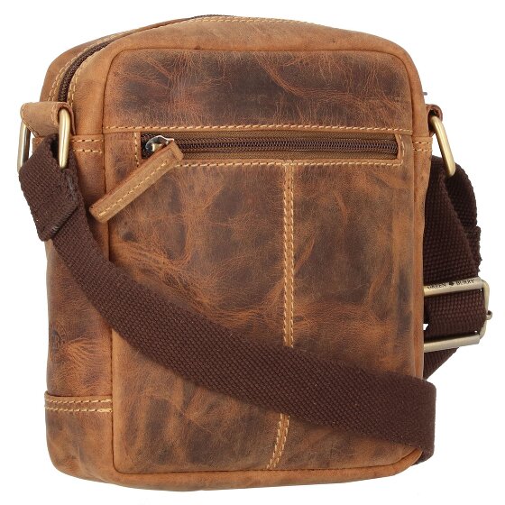 Greenburry Vintage Umhängetasche Leder 18 cm