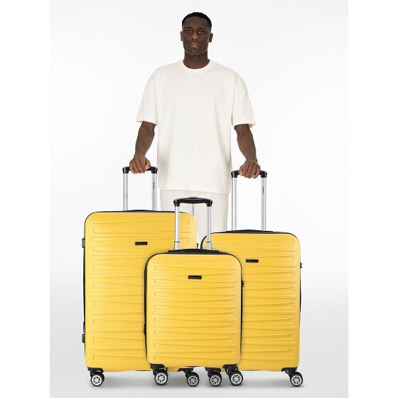 Benzi 5493 4 Rollen Kofferset 3-teilig mit Dehnfalte