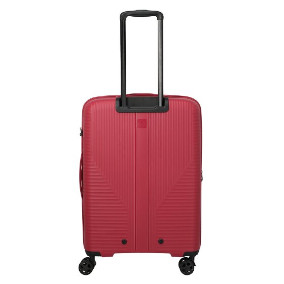 Travelite Air Stripe 4 Rollen Kofferset 3-teilig mit Dehnfalte