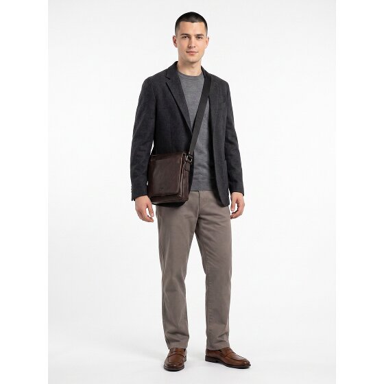 Jost Glasgow Umhängetasche S RFID Schutz Leder 23 cm