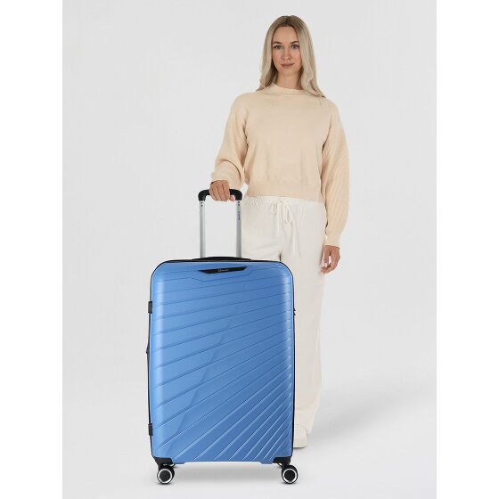 Benzi 5808 4 Rollen Trolley 74 cm mit Dehnfalte