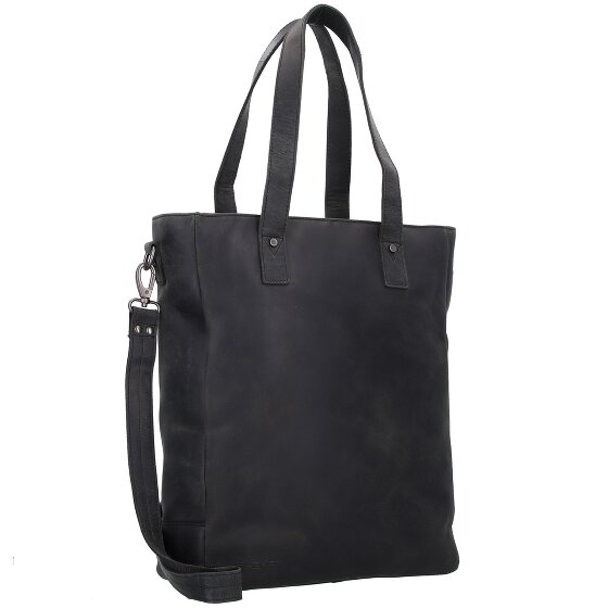 Plevier Retro Jackson Shopper Tasche Leder 31 cm Laptopfach