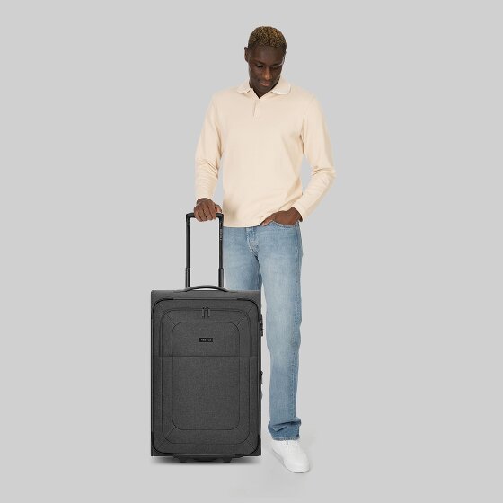 Redolz Essentials 12 2 Rollen Trolley M 67 cm mit Dehnfalte