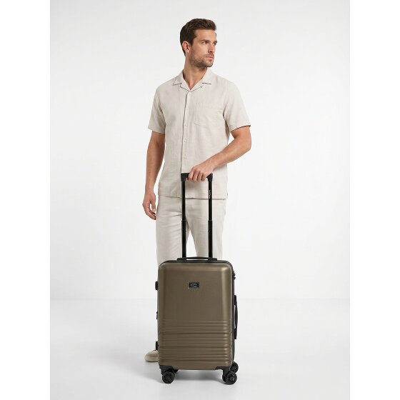 camel active Hanoi 4 Rollen Kabinentrolley S 55 cm mit Dehnfalte