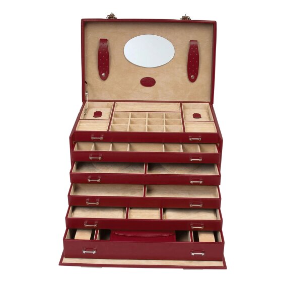 Windrose Merino Schmuckkasten 36 cm