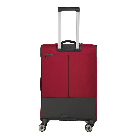 Travelite Crosslite 5.0 4 Rollen Trolley M 66 cm mit Dehnfalte
