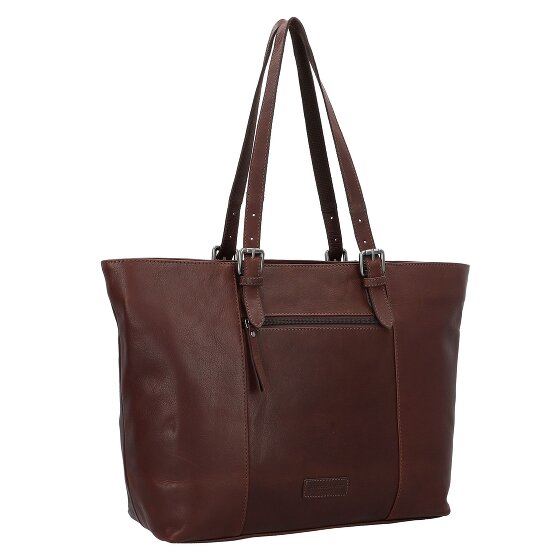 Jack Kinsky Montreal Schultertasche Leder 34 cm