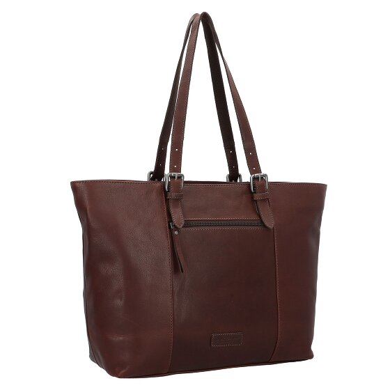 Jack Kinsky Montreal Schultertasche Leder 34 cm