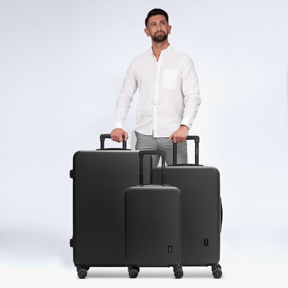 Redolz Essentials 09 3-SET 4 Rollen Kofferset 3-teilig