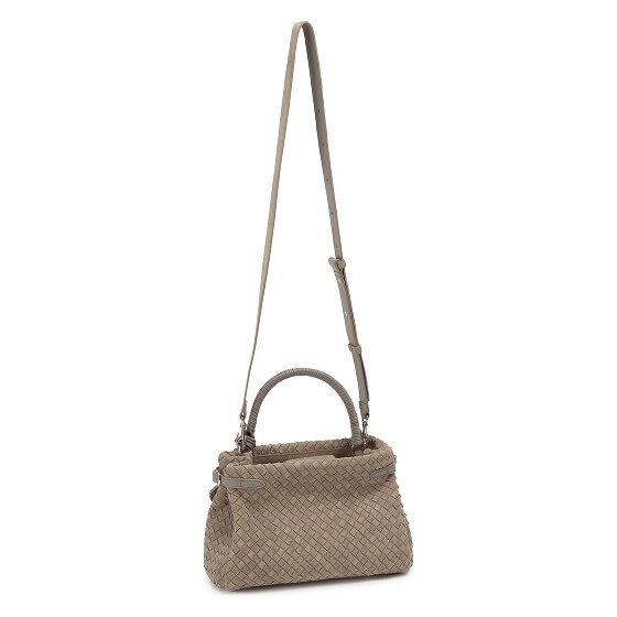 LES VISIONNAIRES Issac Weave Handtasche Leder 31 cm