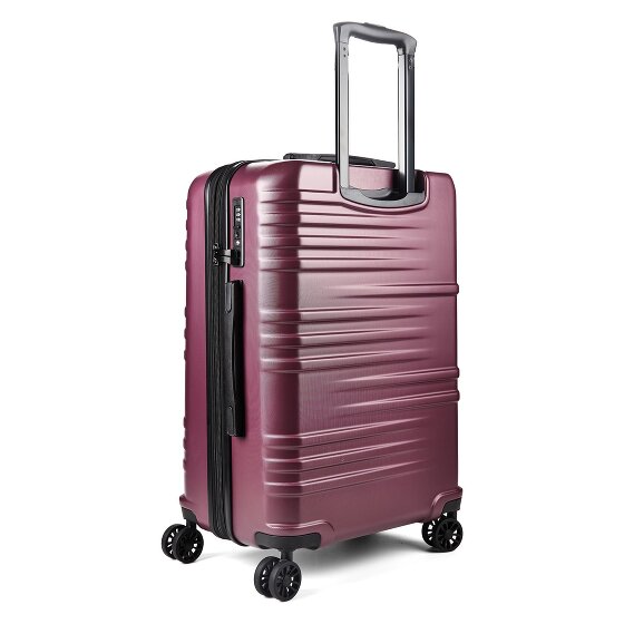 Pack Easy Mena 4 Rollen Trolley 64 cm mit Dehnfalte