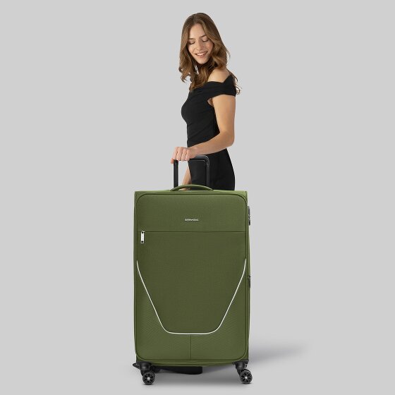 Stratic taska 4-Rollen Trolley L 76 cm mit Dehnfalte
