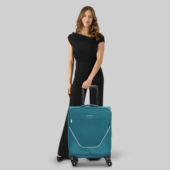 Stratic taska 4-Rollen Kabinentrolley S 55 cm mit Dehnfalte