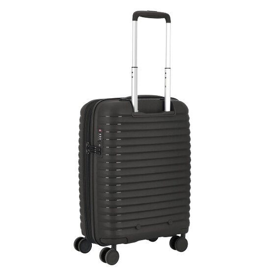 d&n Travel Line 4500 4 Rollen Kabinentrolley S 55 cm mit Dehnfalte