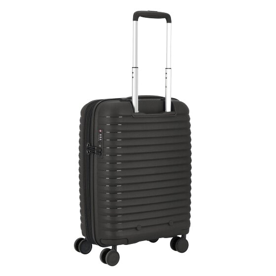 d&n Travel Line 4500 4 Rollen Kabinentrolley S 55 cm mit Dehnfalte