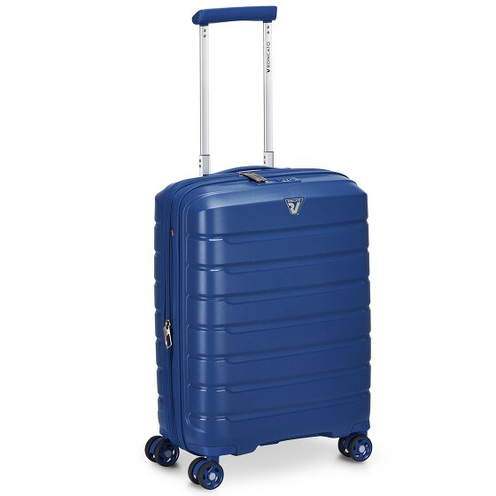 Roncato B-Flying Move 4 Rollen Kabinentrolley 55 cm mit Dehnfalte