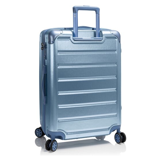 Heys Alumix 4 Rollen Trolley M 66 cm mit Dehnfalte