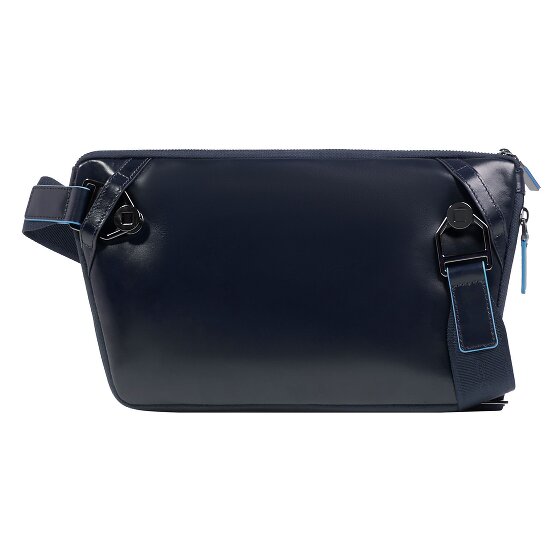 Piquadro Blue Square Umhängetasche Leder 30 cm