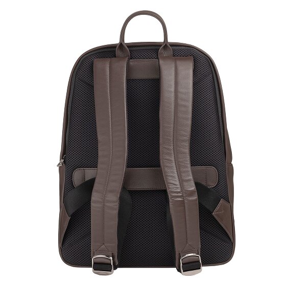 DuDu New York Daypack Leder 41 cm Laptopfach
