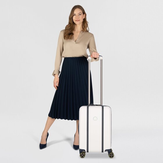 Delsey Paris Cadence 4 Rollen Kabinentrolley 55 cm mit Dehnfalte