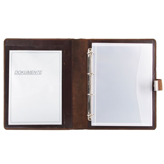 Alassio Schreibmappe Leder 28 cm
