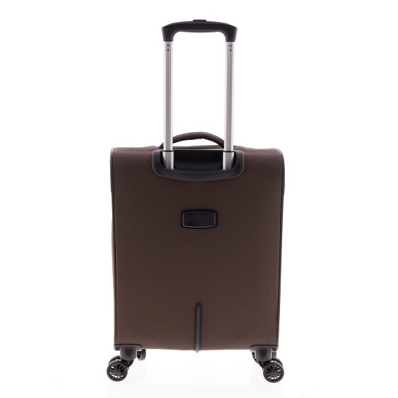 Gladiator 2000 4 Rollen Kabinentrolley 55 cm mit Dehnfalte