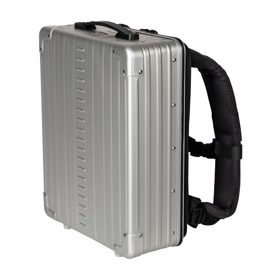Aleon Hybrid Business-Rucksack Aluminium 39 cm Laptopfach