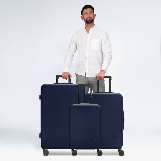 Redolz Essentials 09 3-SET 4 Rollen Kofferset 3-teilig