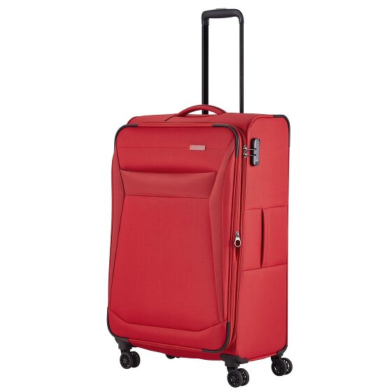 Travelite Chios 4 Rollen Trolley L 78 cm mit Dehnfalte