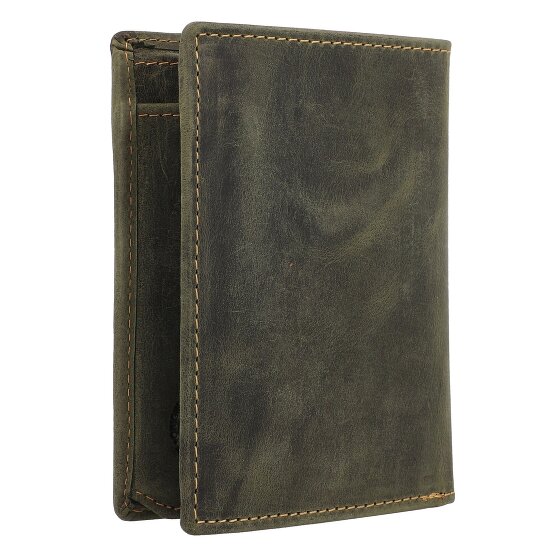 Greenburry Vintage Geldbörse Leder 9.5 cm